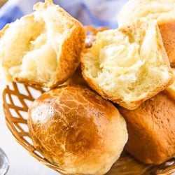 Once you've had this Homemade Brioche, you'll never want another store-bought slice of bread! Buttery and rich, this recipe can be formed into a loaf or rolls and makes killer French toast.