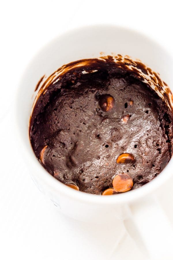 Microwave Brownie Mug Cake Recipe Sugar & Soul