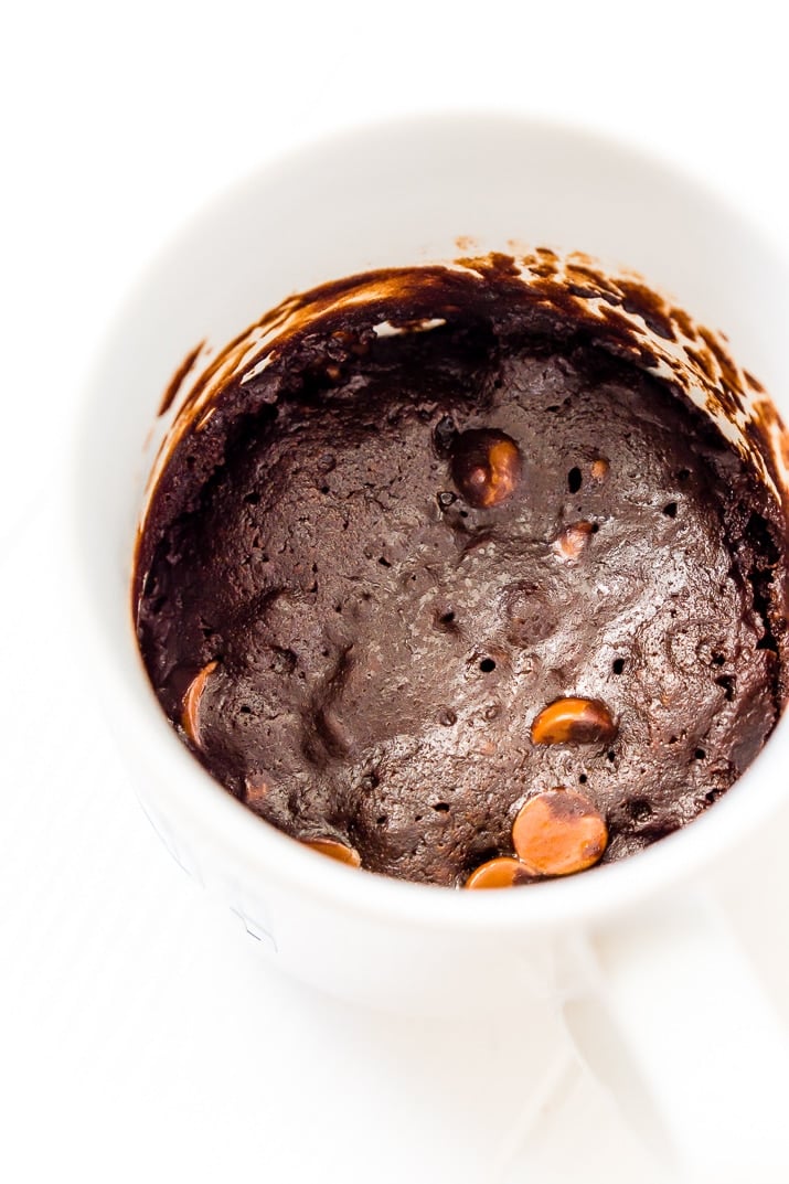 Microwave Brownie Mug cake