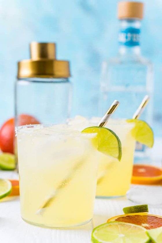 Skinny Margarita Cocktail Recipe Sugar and Soul