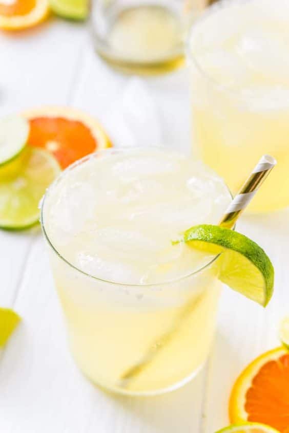 Skinny Margarita Cocktail Recipe Sugar and Soul