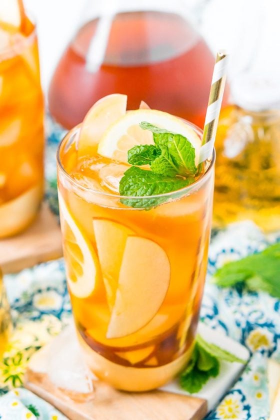 Refreshing Apple Iced Tea Recipe Sugar and Soul