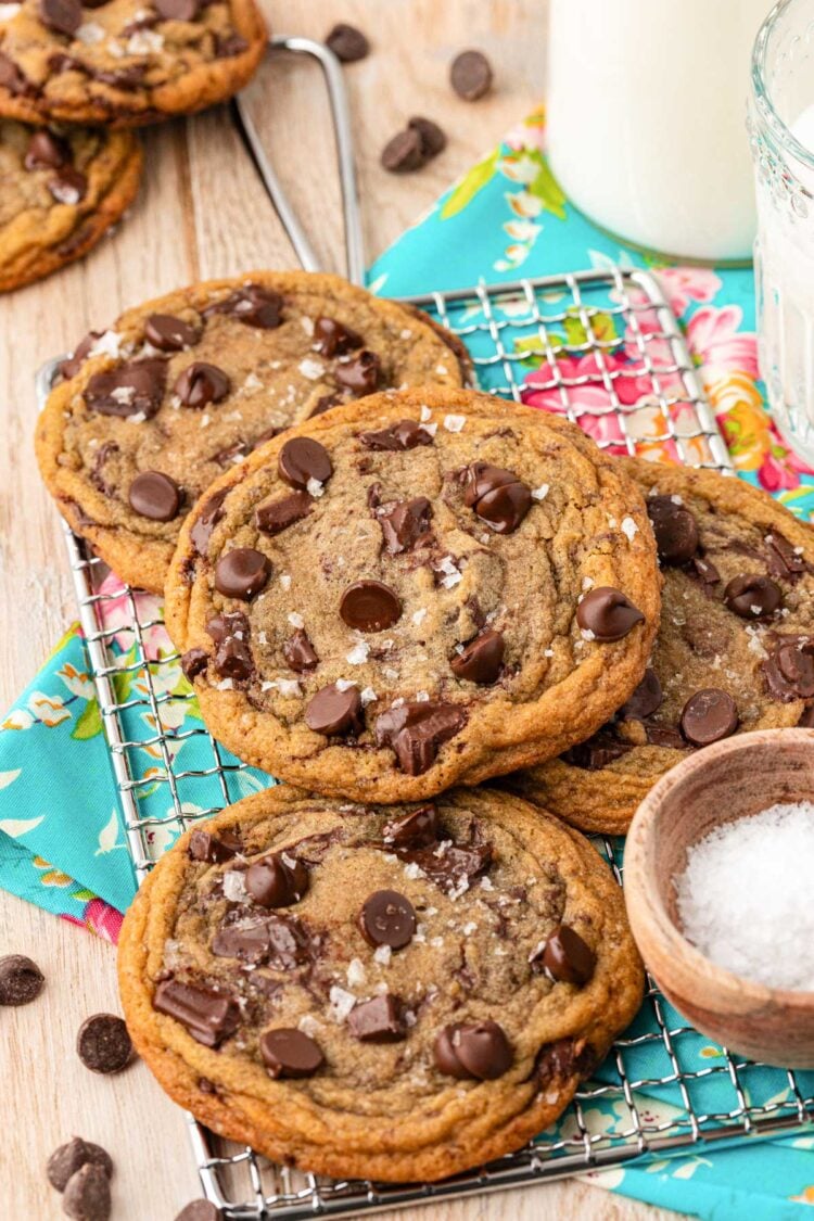 Toll House Cookies on a table.