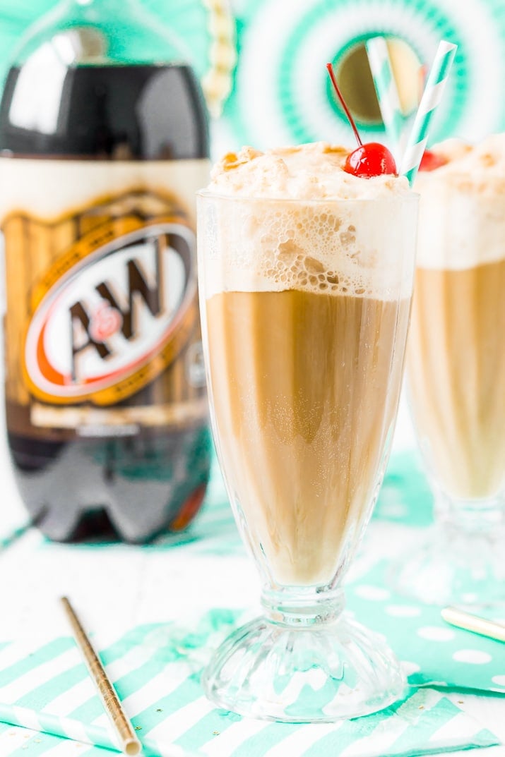 Everyone loves a good A&W® Root Beer Float - a classic and fun drink recipe made with bubbly root beer, creamy vanilla ice cream, and a few other ingredients that takes it over the top! Here's how to make the absolute BEST one!