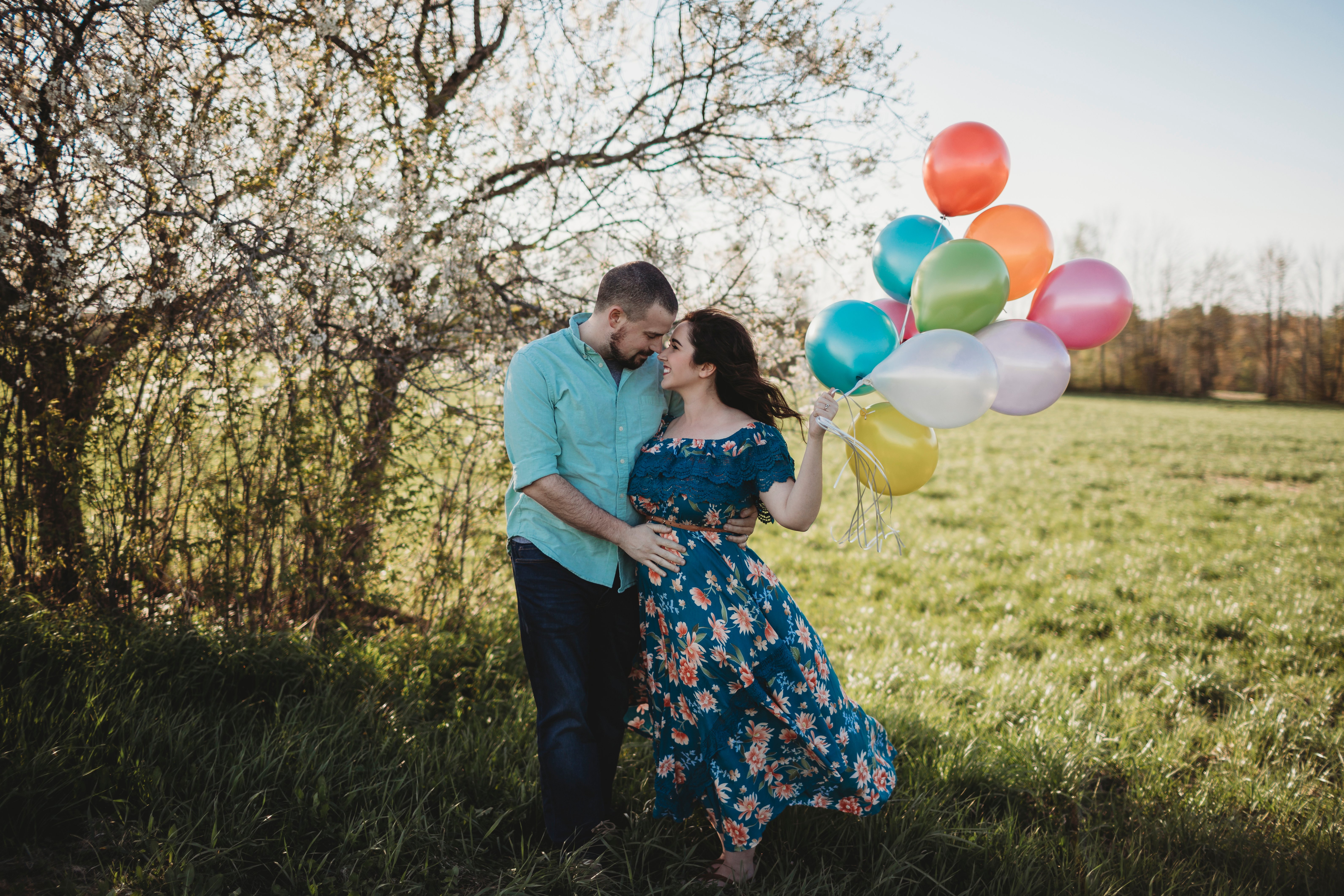This Balloon Gender Reveal by Sugar & Soul is a unique alternative to balloon boxes and black balloon baby gender reveals. It's easy to throw together too!