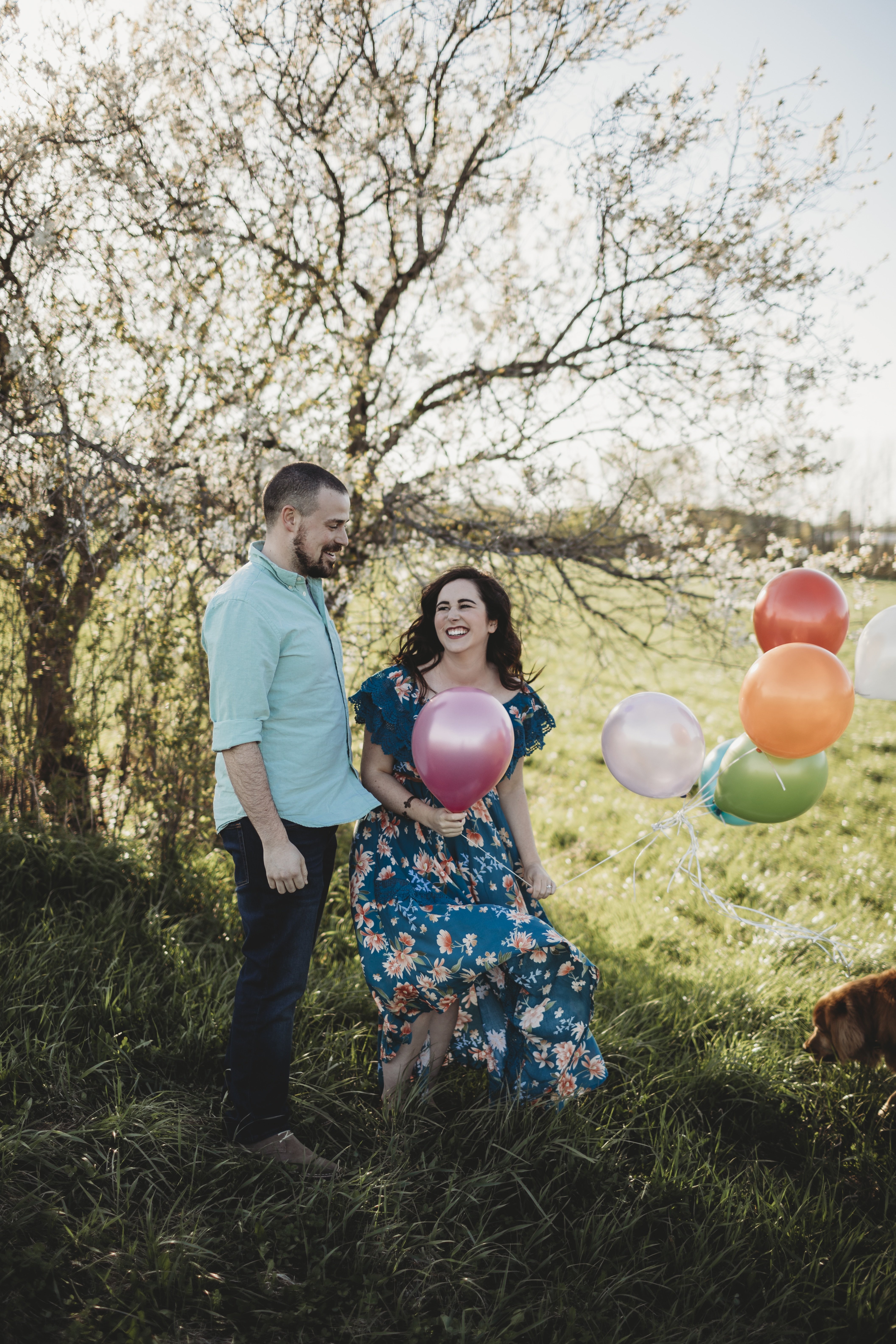 This Balloon Gender Reveal by Sugar & Soul is a unique alternative to balloon boxes and black balloon baby gender reveals. It's easy to throw together too!