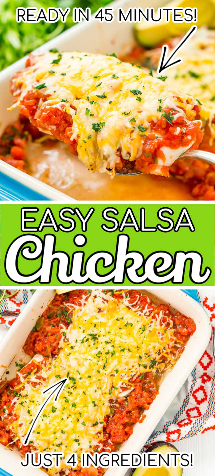 Salsa Chicken Recipe - Sugar and Soul