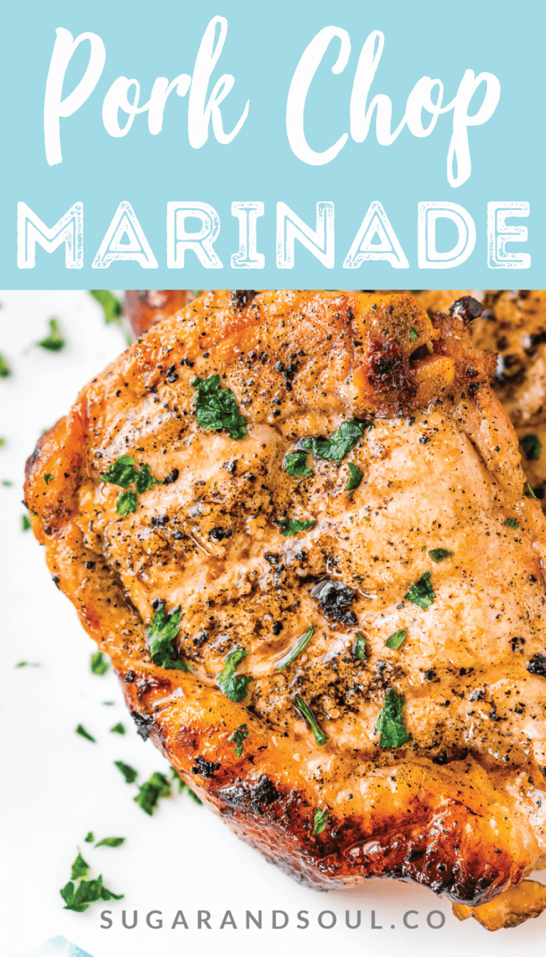 Brown Sugar Pork Chops Marinade Sugar and Soul