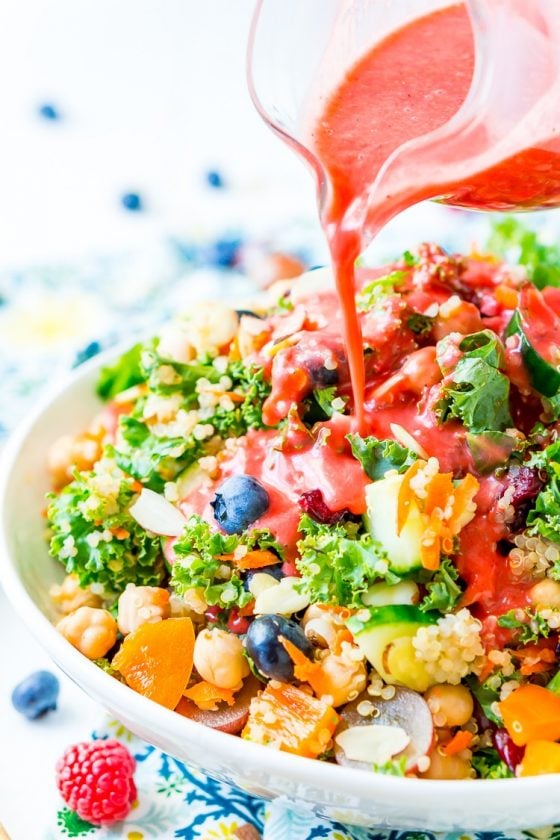 The Best Raspberry Vinaigrette Dressing Recipe Sugar and Soul