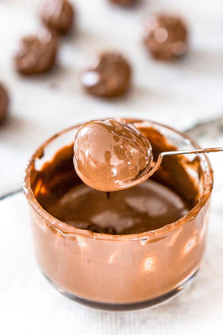 How To Dip Peanut Butter Balls in Chocolate