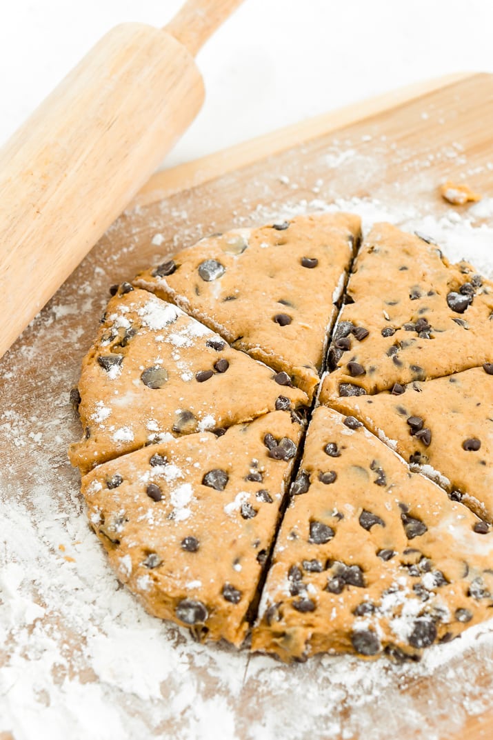 How to Make Pumpkin Chocolate Chip Scones