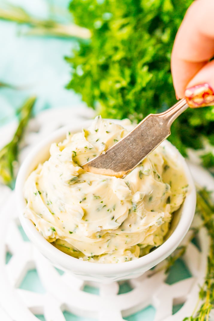 Herb Butter Recipe - Use It On Everything! | Sugar \u0026 Soul