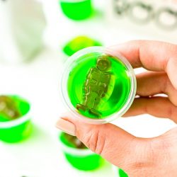 These Halloween Jello Shots are super easy to whip up and will make a fun addition to your Halloween Party!