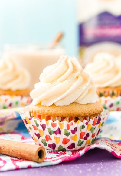 Chai Cupcakes with Vanilla Frosting are laced with the rich and warm spices you crave in the fall. This treat is the perfect pick-me-up for when you need to stop for a breather during this busy season!