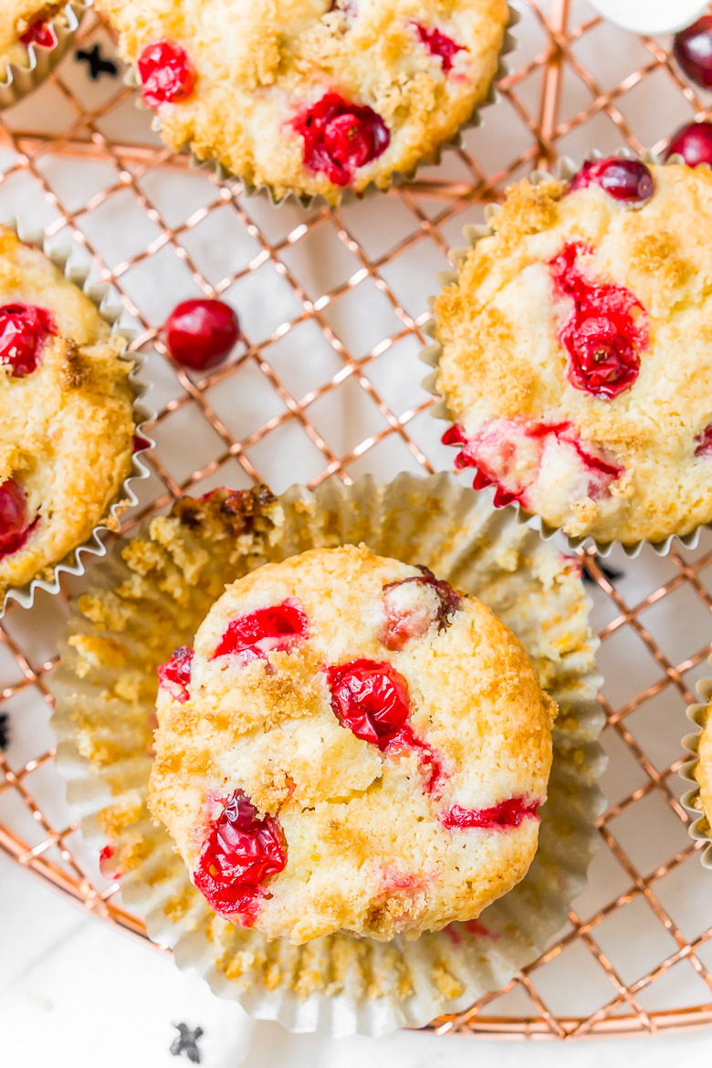 Cranberry Orange Muffins are a delicious and festive breakfast loaded with fresh juicy berries and laced with orange zest.