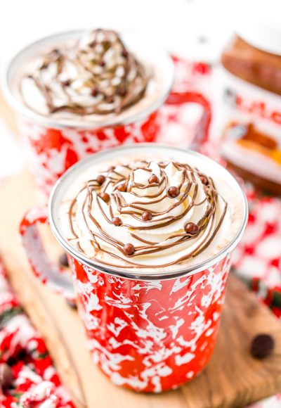 Nutella Hot Chocolate is a rich and creamy hot drink that takes your favorite chocolate hazelnut spread to a whole new level!