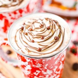 Nutella Hot Chocolate is a rich and creamy hot drink that takes your favorite chocolate hazelnut spread to a whole new level!