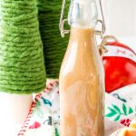 Spiced Vanilla Syrup is a rich and creamy syrup with a blend of cinnamon, allspice, and nutmeg that make this a delicious addition to the brunch table that's perfect for smothering pancakes, waffles, and more!