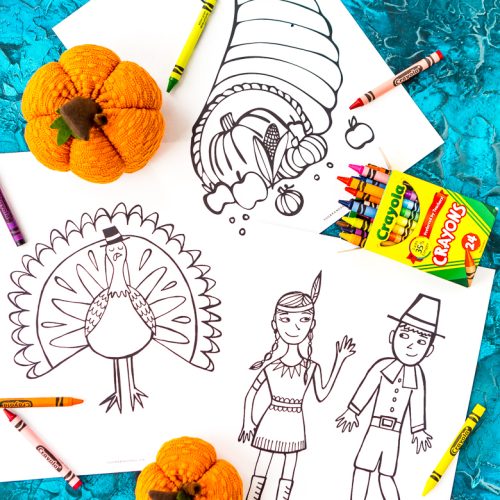Thanksgiving Coloring Pages