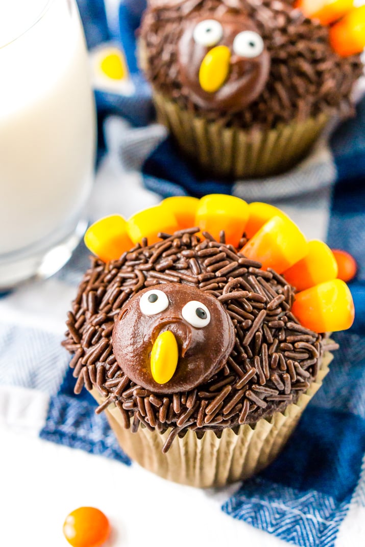 Turkey Cupcakes Recipe &amp; Tutorial | Sugar &amp; Soul Co