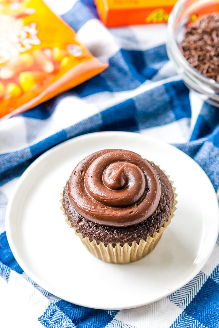 These Turkey Cupcakes are an easy-to-make treat for the kids and a fun way to celebrate the Thanksgiving season!