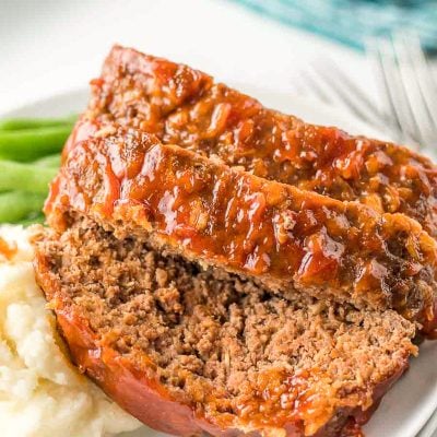 Meatloaf is a tried and true favorite, and you’ll love having this easy recipe on hand. The sauce is made with ketchup, mustard, and brown sugar for sweet and savory flavors that are totally irresistible!
