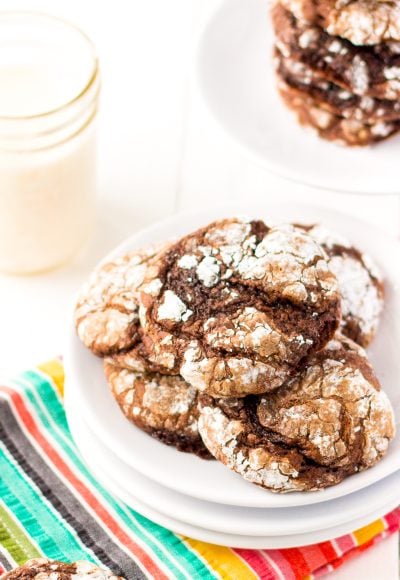 These Chocolate Cool Whip Cookies are a fun, easy, and quick dessert recipe made with just 4-ingredients! 
