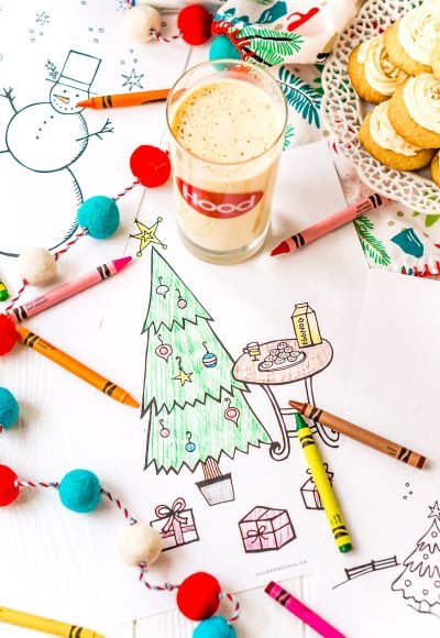 These Free Christmas Coloring Pages are an easy way to add entertainment to your child's holiday season.