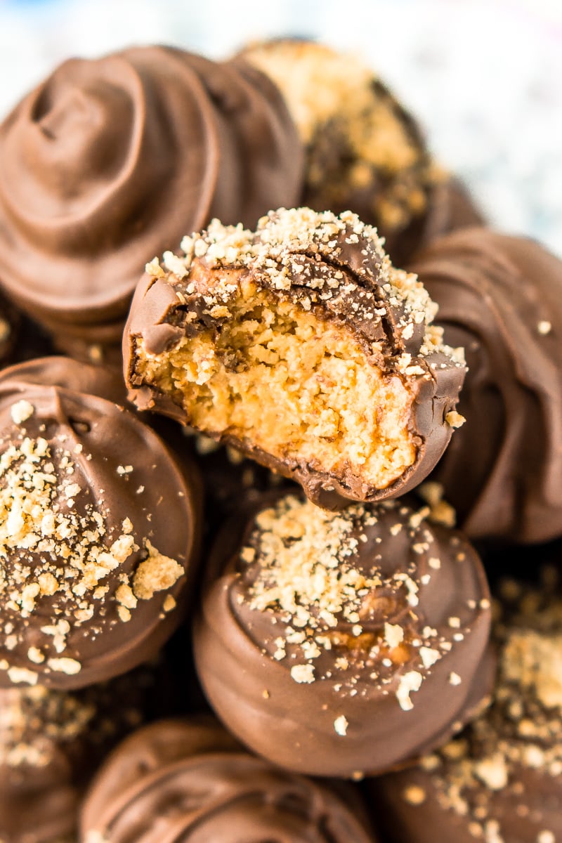 Peanut Butter Balls Recipe - No Bake!  Sugar & Soul