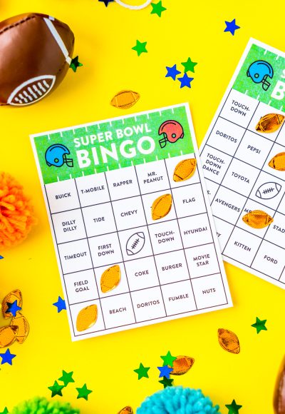 These Free Printable Super Bowl Bingo Cards are a fun way to add even more entertainment to your party, 16 different bingo cards that are great for all ages!