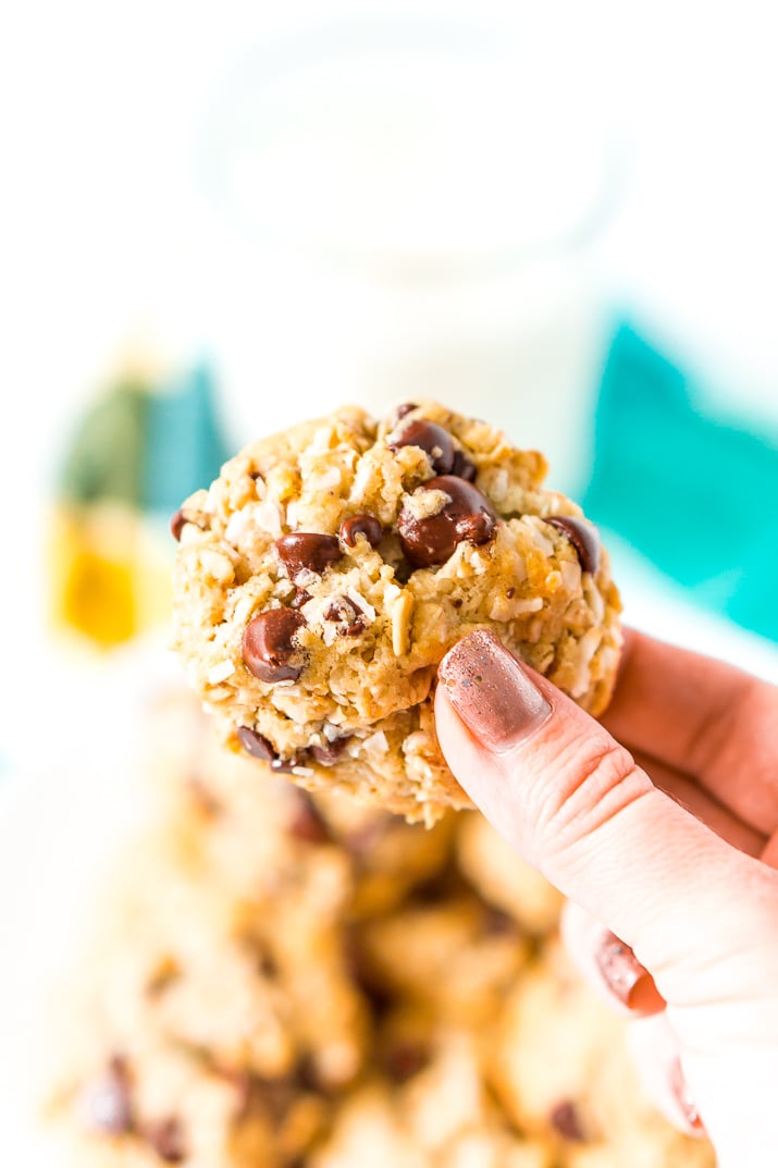 Lactation Cookies are an easy dessert recipe that helps increase milk production with added ingredients like coconut milk, flax meal, Brewer’s yeast, and oatmeal!
