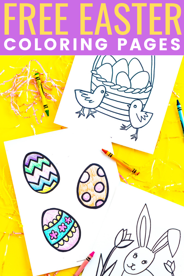 FREE EASTER COLORING PAGES