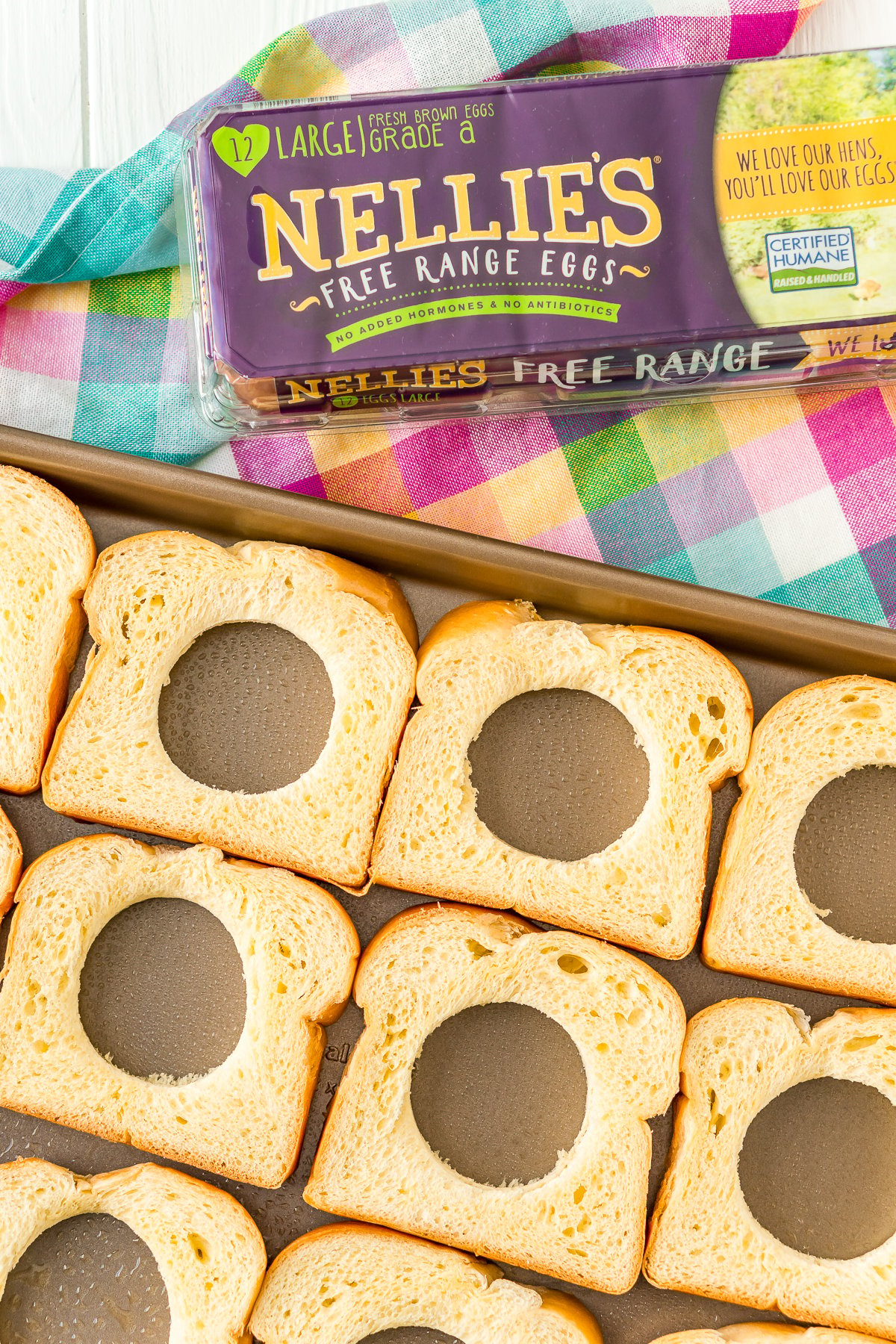 Sheet Pan Egg-In-A-Hole - Kirbie's Cravings