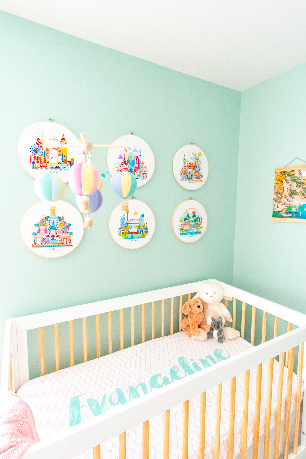 Travel themed nursery