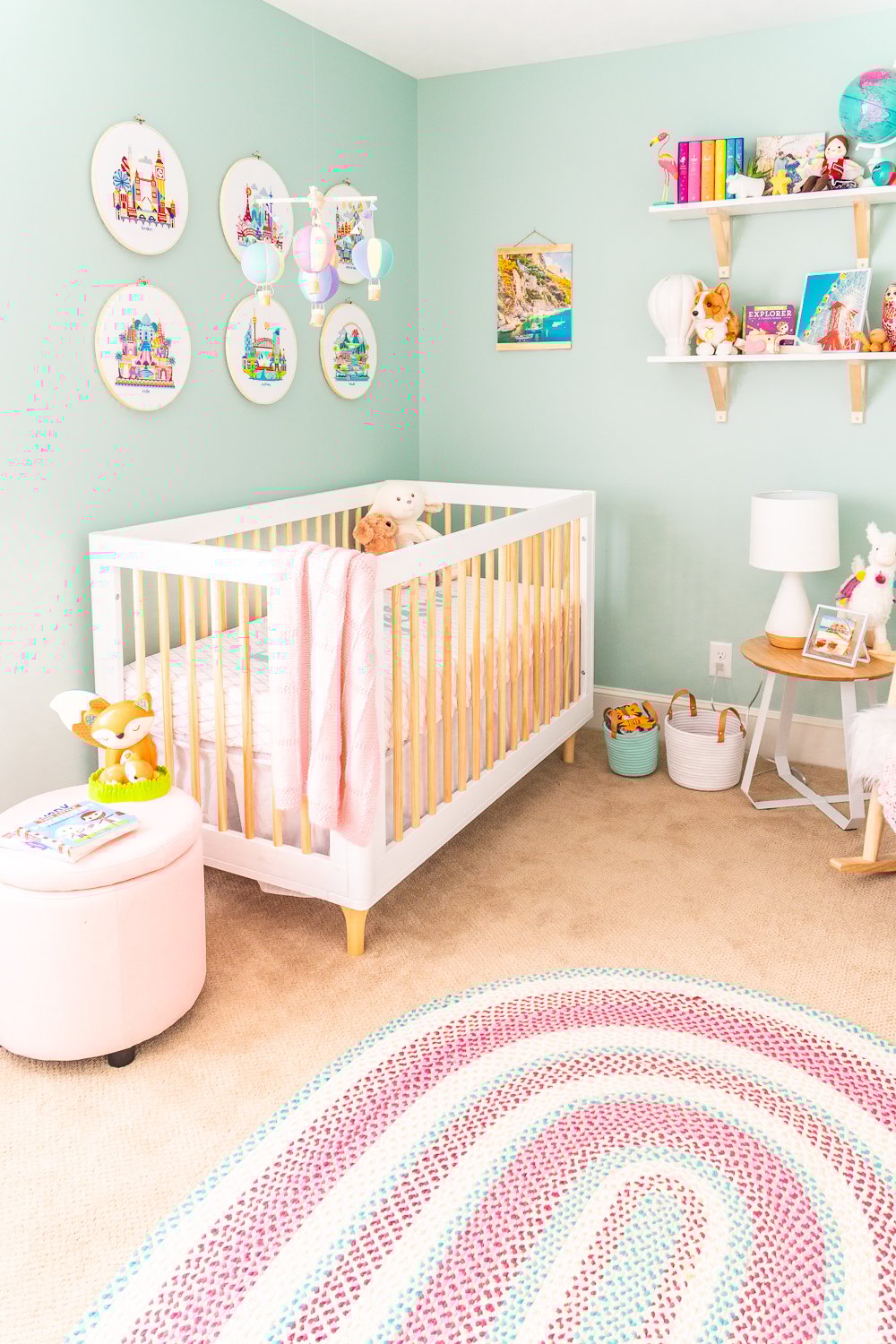 Around the world nursery sales theme
