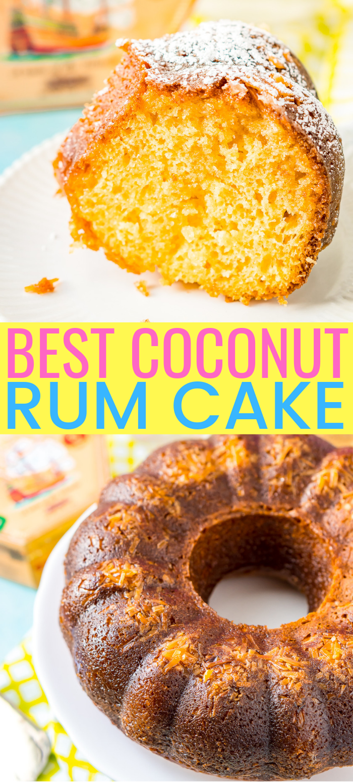 This Coconut Rum Cake adds even more Caribbean flavor to the classic cake recipe with the sweet infusion of coconut and a buttery glaze.

 via @sugarandsoulco