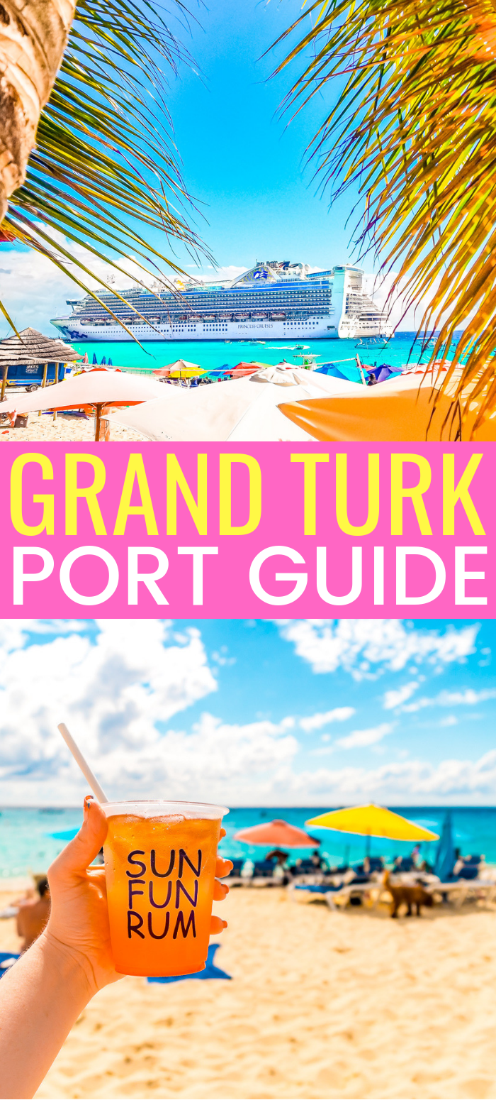 If you're planning a cruise with a port day in Grand Turk, here's the ultimate guide for what to do with your day in port in Turks and Caicos! via @sugarandsoulco