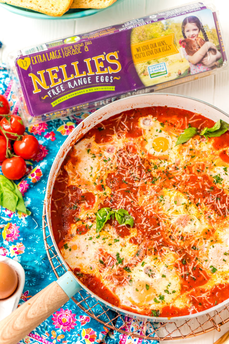 Italian Eggs In Purgatory Recipe Sugar and Soul Co