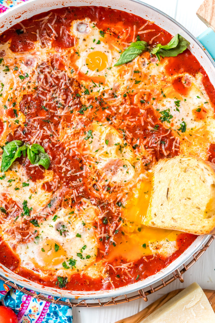 Italian Eggs In Purgatory Recipe Sugar and Soul Co
