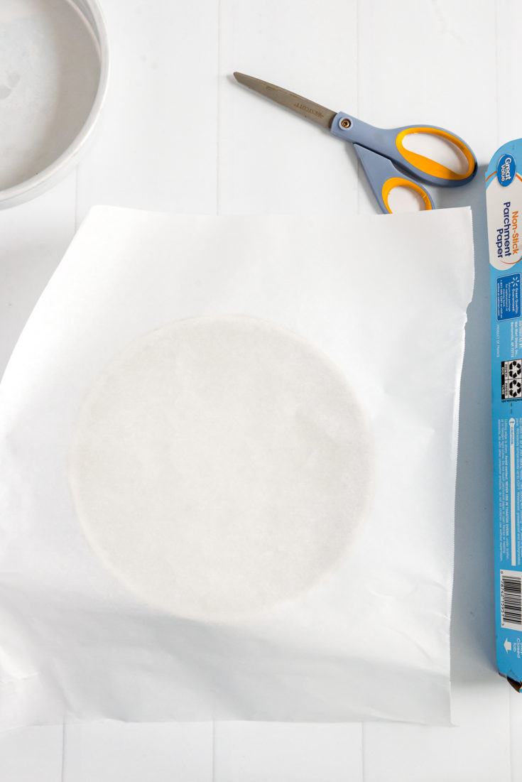 How To Line A Round Cake Pan With Parchment Paper Sugar and Soul