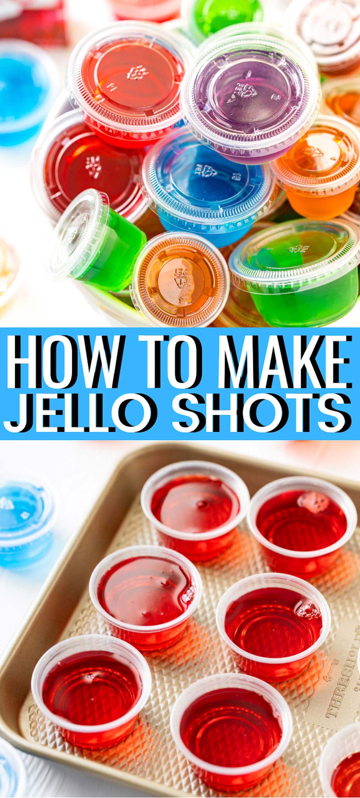 Jello Shots are a fun and easy fruity cocktail shot made with Jell-O or gelatin and alcohol! This is the Ultimate Guide for How To Make Jello Shots where I'll share tips, ideas, and some of my favorite recipes for your next party! via @sugarandsoulco