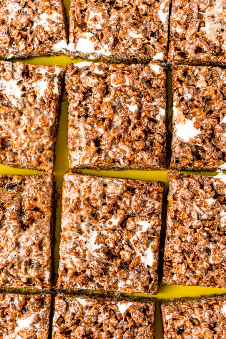 Cocoa Pebbles Treats No Bake Recipe Sugar and Soul