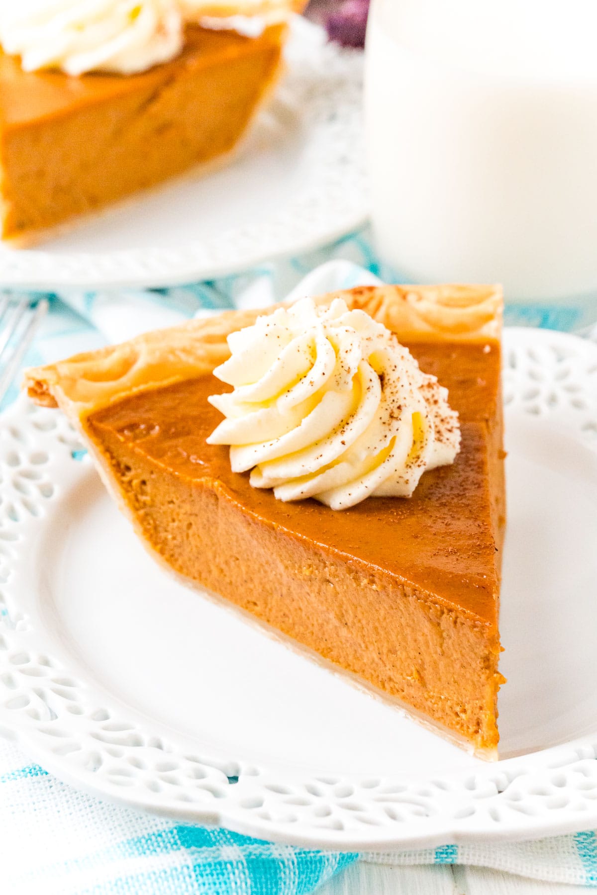 the perfect pumpkin pie.