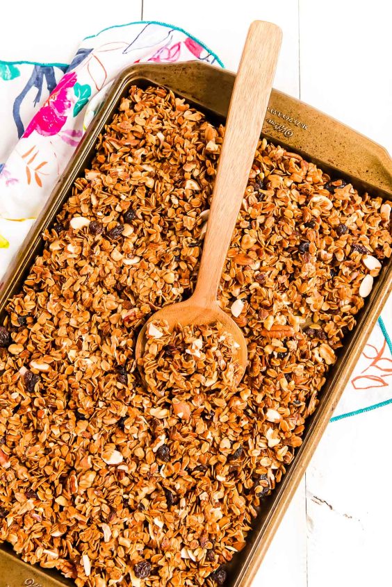 Easy Homemade Granola Recipe Sugar and Soul
