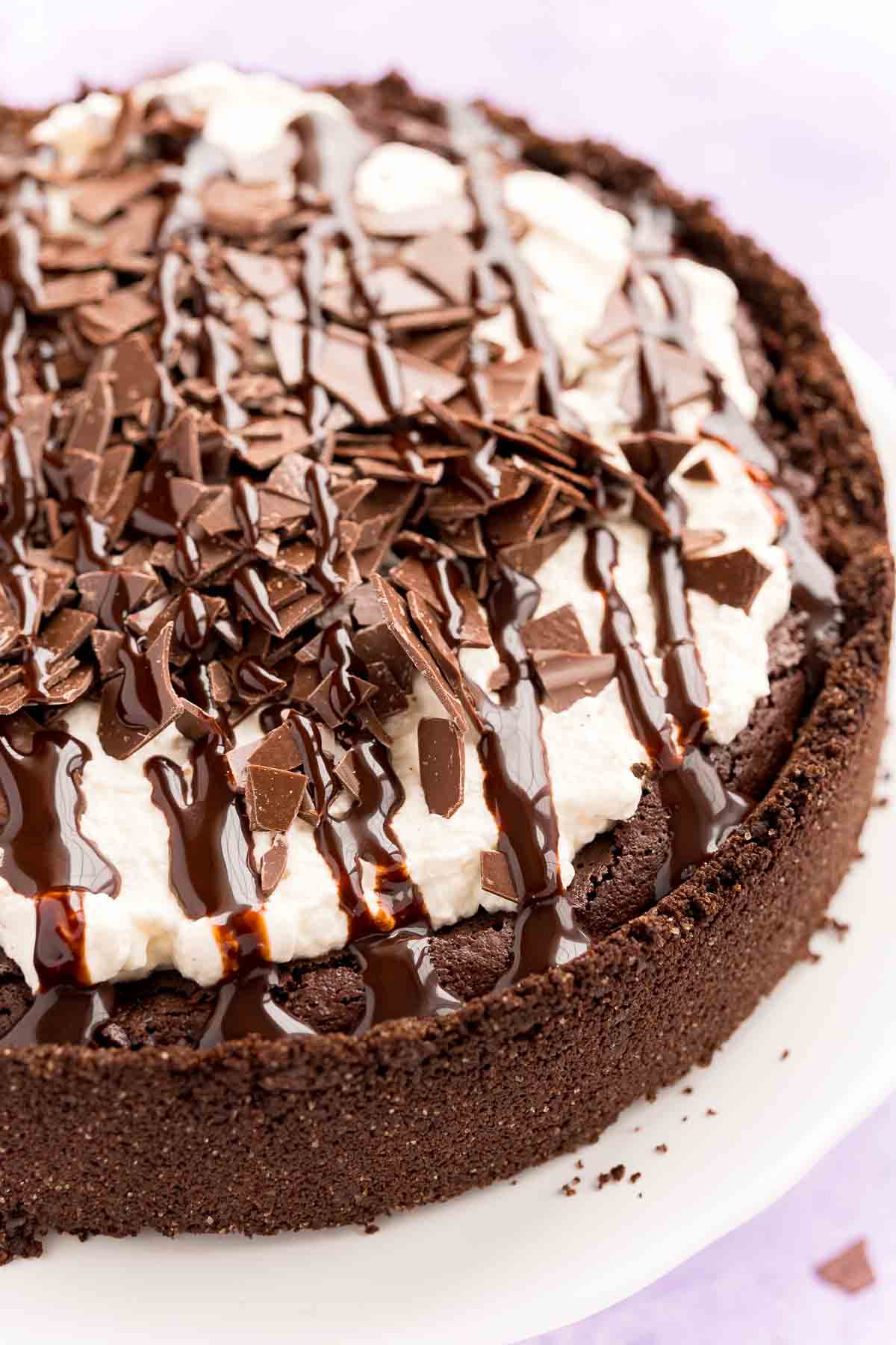 BEST Mississippi Mud Pie Cake - Sugar and Soul