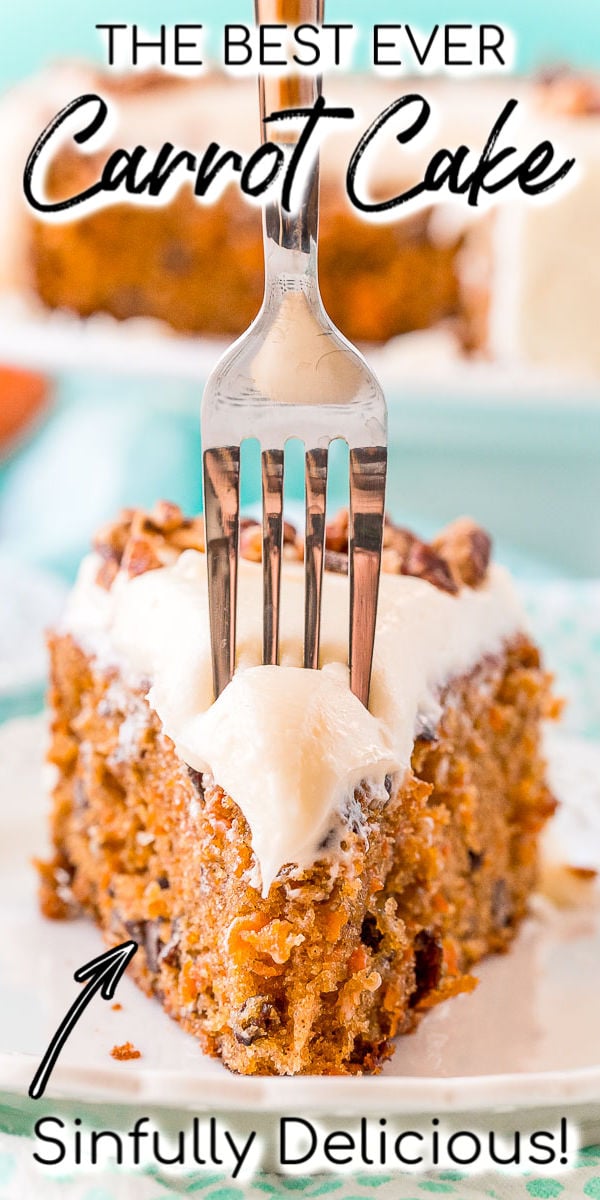 This is the BEST Carrot Cake Recipe if you love this classic dessert! Made with tart currants, aromatic spices, toasted pecans, and a rich cream cheese frosting, you’ll get rave reviews every time you make this confection.  via @sugarandsoulco