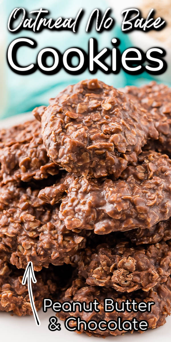 No Bake Cookies require no oven time at all! Made with just seven ingredients, these oat-based cookies contain everyone’s favorite combo: peanut butter and chocolate.  via @sugarandsoulco