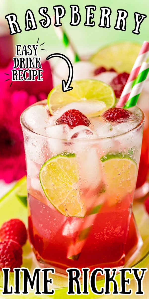 This Raspberry Lime Rickey Recipe is a sweet, tart, and oh-so refreshing drink made with lime juice, raspberry simple syrup, and club soda. This mocktail is a New England favorite and you can add a splash of gin if you want it spiked! via @sugarandsoulco