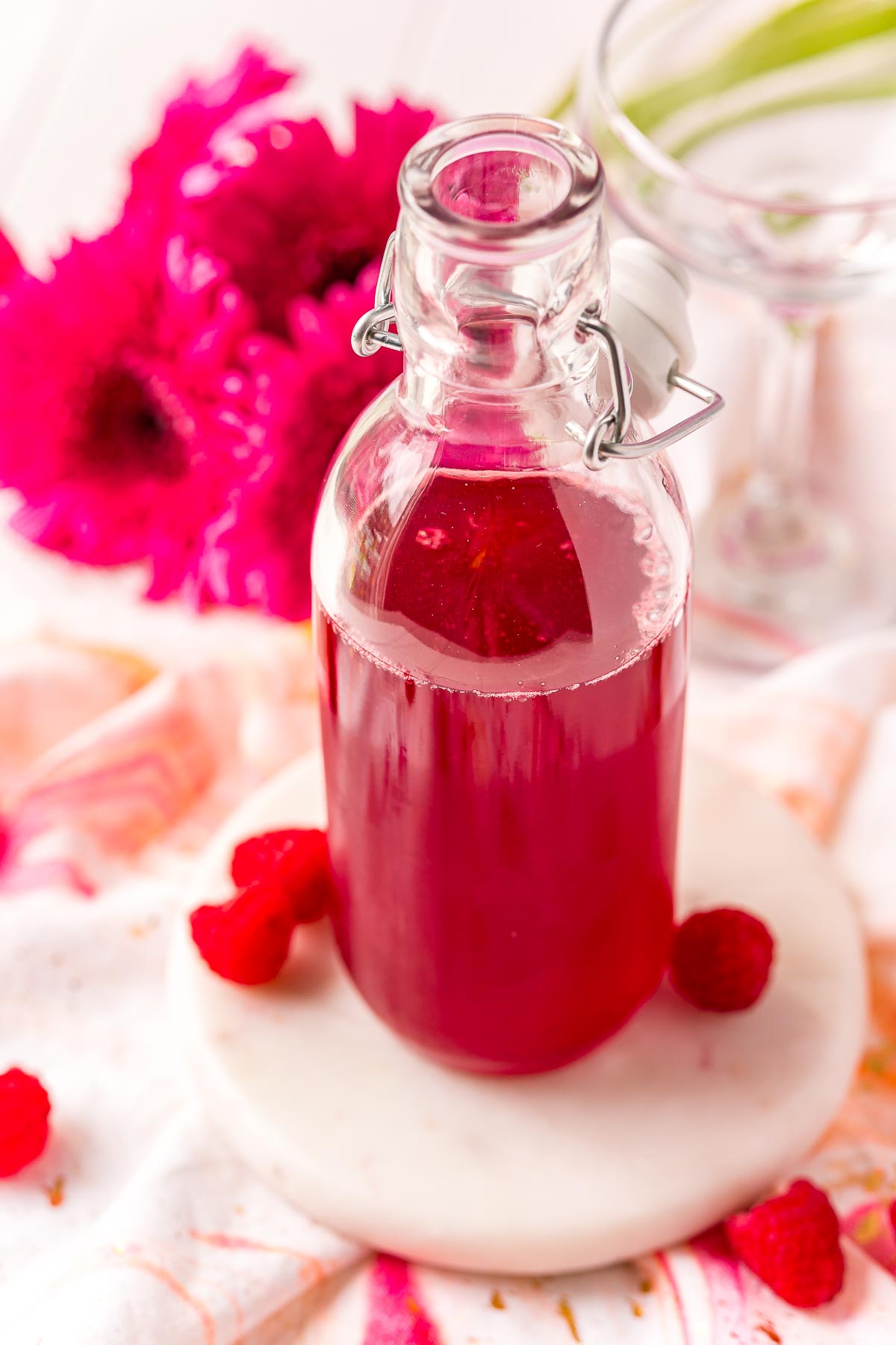 Raspberry Simple Syrup Recipe Sugar and Soul