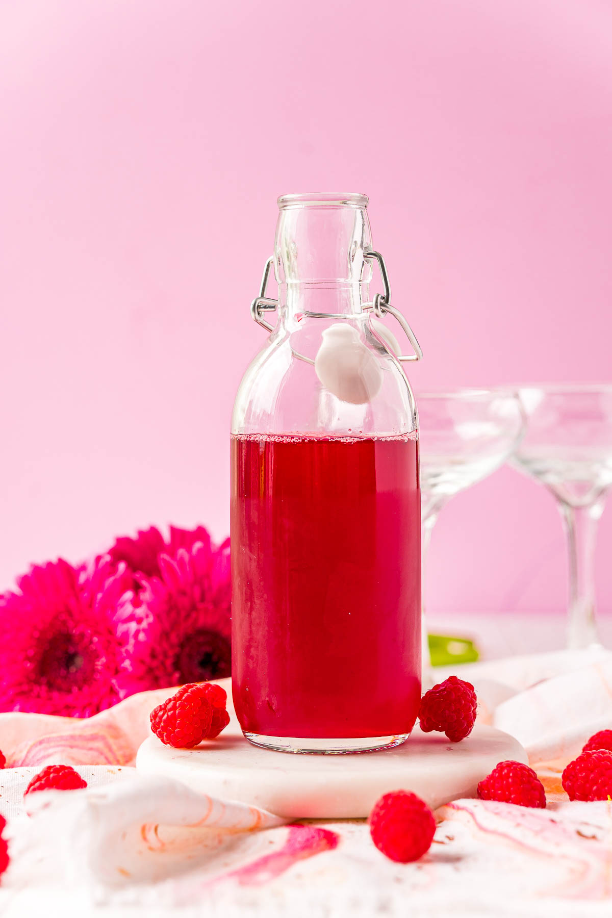 Raspberry Simple Syrup Recipe Sugar and Soul